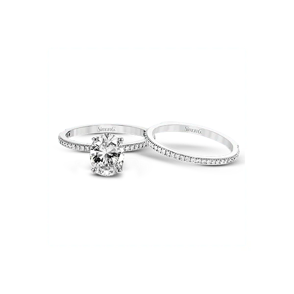 Platinum Wedding Set Image 2 Diamonds Direct St. Petersburg, FL