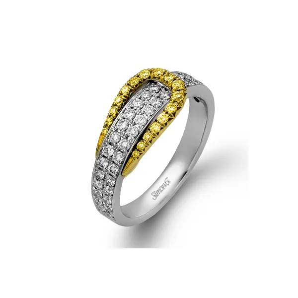 18k Two-tone Gold Diamond Fashion Ring Diamond Showcase Longview, WA