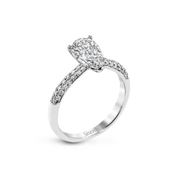 Platinum Semi-mount Engagement Ring Diamond Showcase Longview, WA