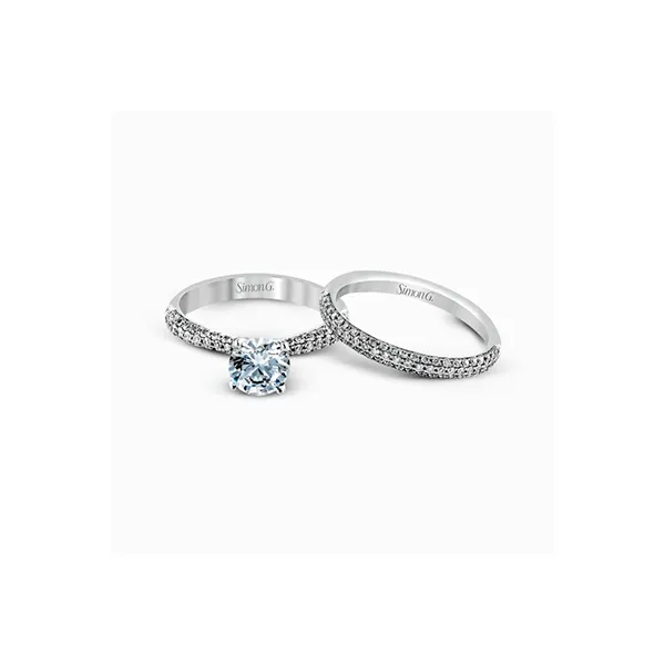 Platinum Wedding Set Image 2 Diamond Showcase Longview, WA