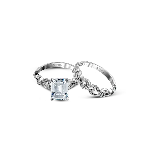 Platinum Wedding Set Image 2 Diamond Showcase Longview, WA