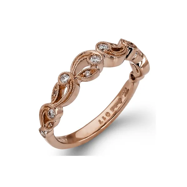 18k Rose Gold Wedding Set Diamond Showcase Longview, WA