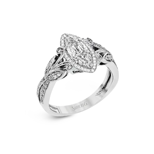 Platinum Semi-mount Engagement Ring Diamond Showcase Longview, WA