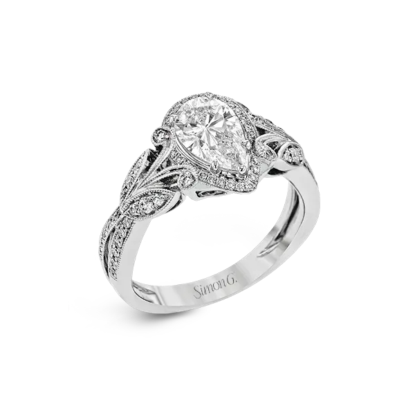 Platinum Semi-mount Engagement Ring Diamond Showcase Longview, WA