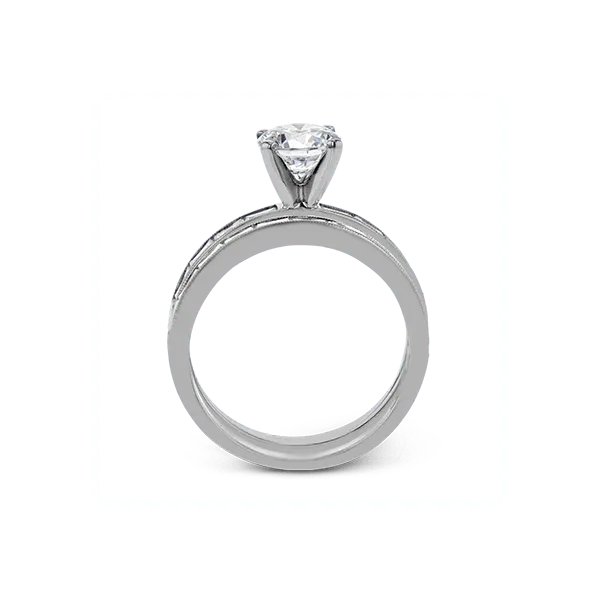 18k White Gold Wedding Set Image 3 Diamond Showcase Longview, WA