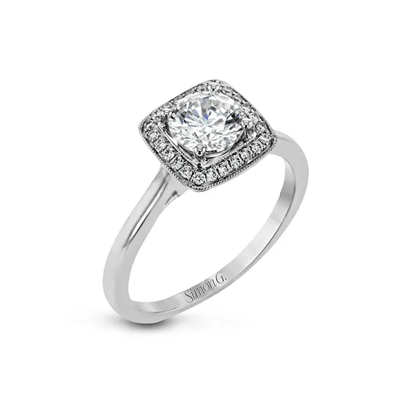 18k White Gold Semi-mount Engagement Ring Diamond Showcase Longview, WA