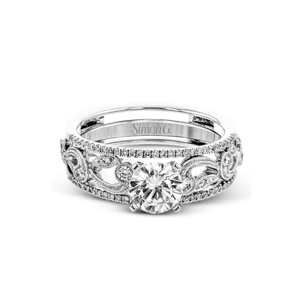 Platinum Wedding Set Image 2 Diamond Showcase Longview, WA