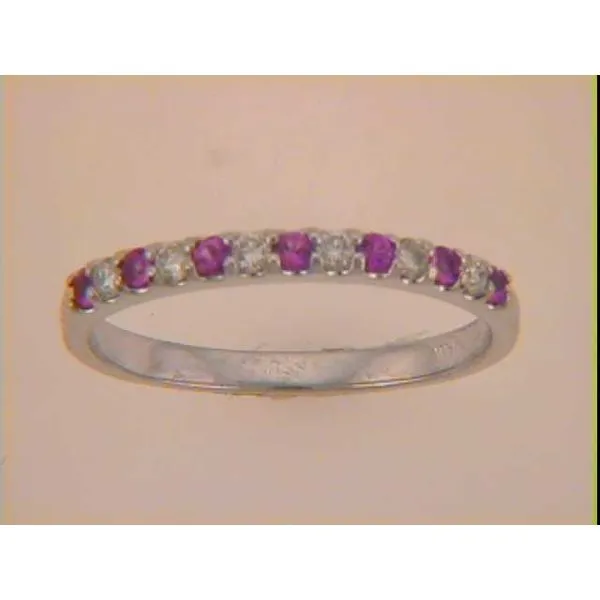 Pink Sapphire & Diamond Ring Tennies Jewelry Appleton, WI