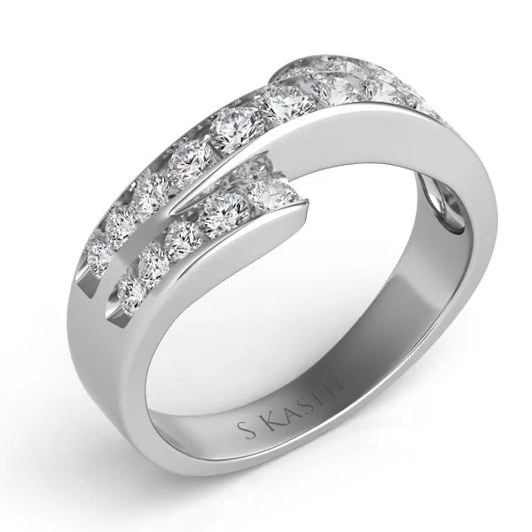 White Gold Diamond Band Tennies Jewelry Appleton, WI