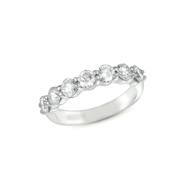 White Gold Prong Band Tennies Jewelry Appleton, WI