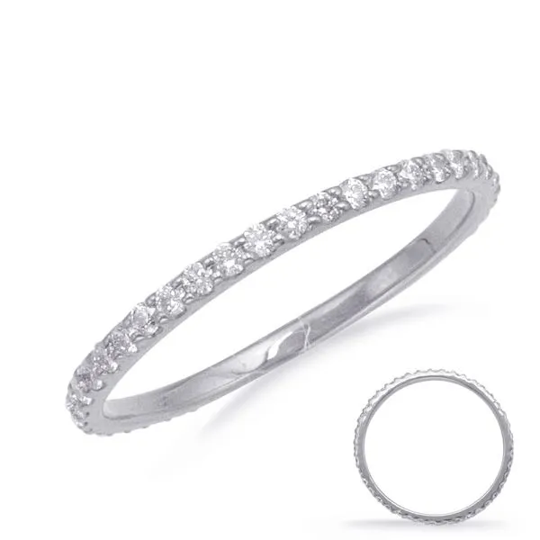White Gold Eternity Band Tennies Jewelry Appleton, WI