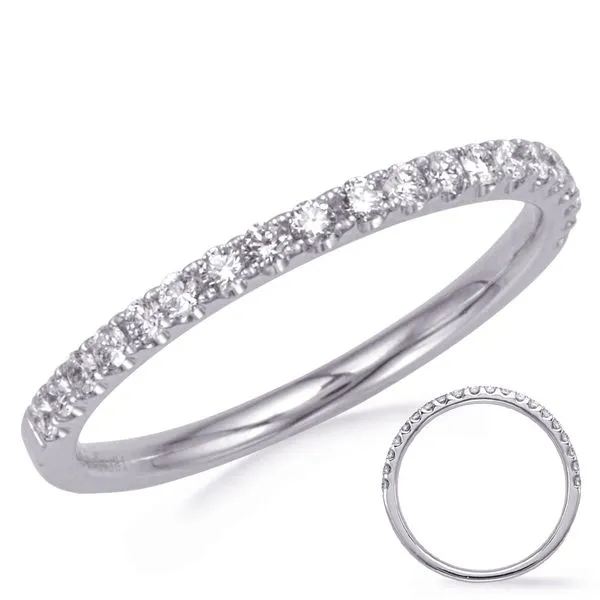 White Gold Wedding Band Tennies Jewelry Appleton, WI