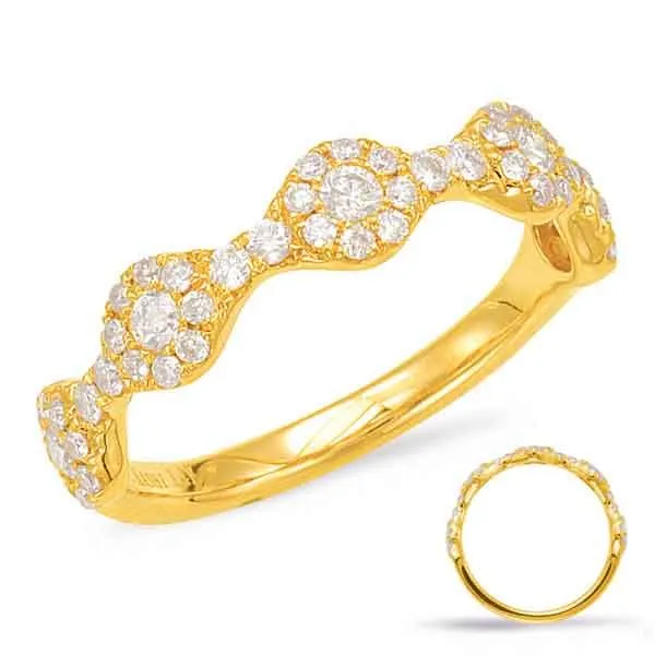 Yellow Gold Diamond Fashion Ring Tennies Jewelry Appleton, WI