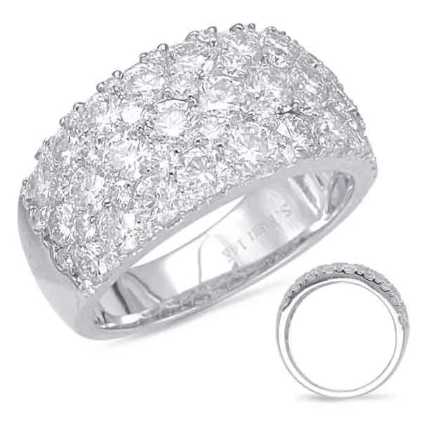 White Gold Diamond Fashion Ring Tennies Jewelry Appleton, WI