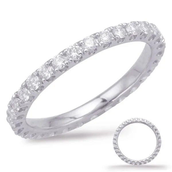 White Gold Eternity Band Tennies Jewelry Appleton, WI
