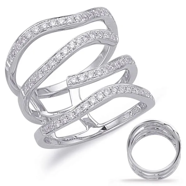 White Gold Diamond Fashion Ring Tennies Jewelry Appleton, WI