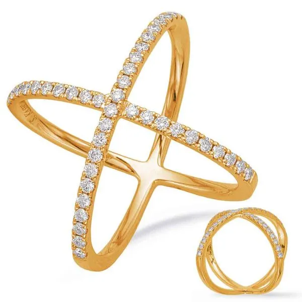 Yellow Gold Diamond Fashion Ring Tennies Jewelry Appleton, WI