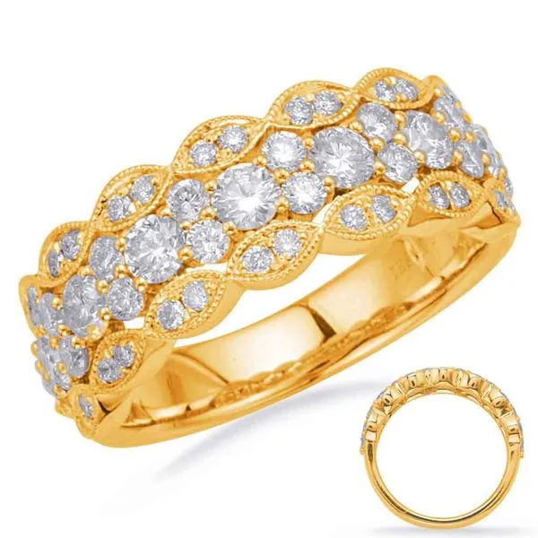 Yellow Gold Diamond Fashion Ring Tennies Jewelry Appleton, WI