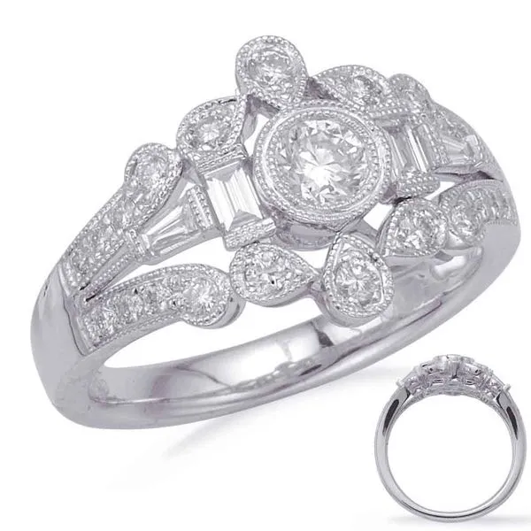 White Gold Diamond Fashion Ring Tennies Jewelry Appleton, WI