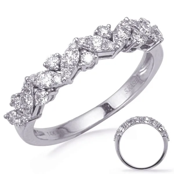 White Gold Diamond Fashion Ring Tennies Jewelry Appleton, WI