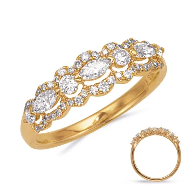 Yellow Gold Diamond Ring Raleigh Diamond Fine Jewelry Raleigh, NC