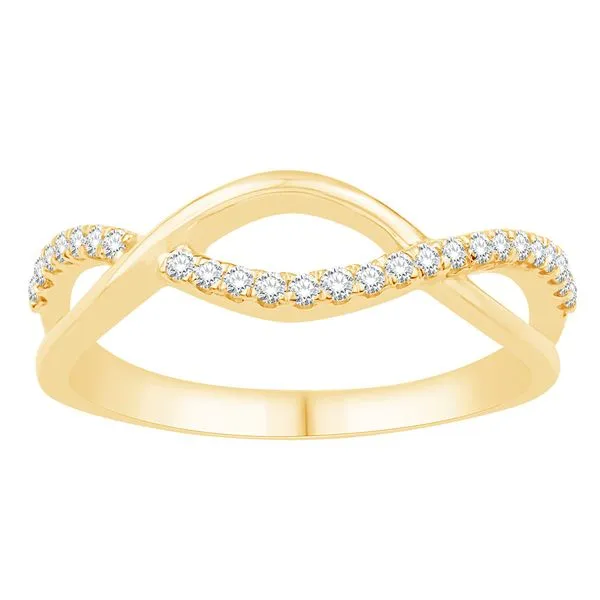 Yellow Gold Diamond Ring Tennies Jewelry Appleton, WI