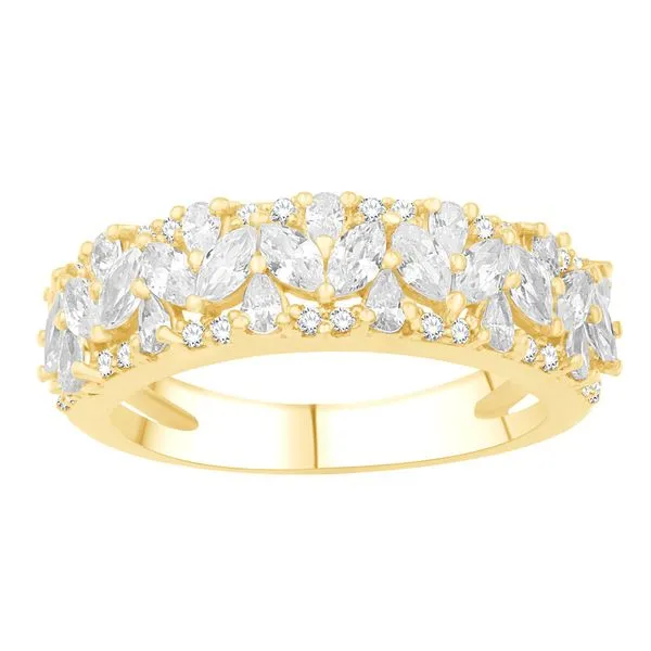 Yellow Gold Diamond Ring Tennies Jewelry Appleton, WI