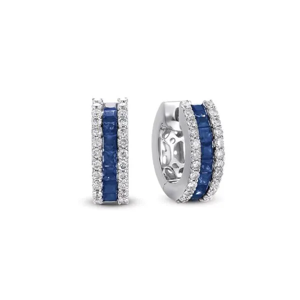 Sapphire & Diamond Earring Tennies Jewelry Appleton, WI