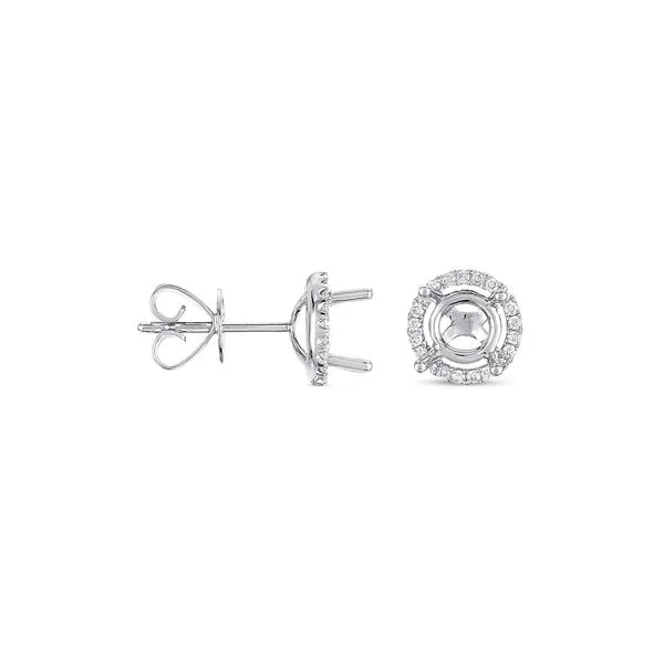 Four Prong Earring Setting For 2.0ct Tw Moseley Diamond Showcase Inc Lexington, SC