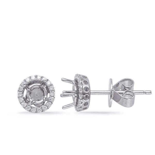 Four Prong Earring Jackets For 2.0ct Tw Spencer's Jewelers Athens, GA