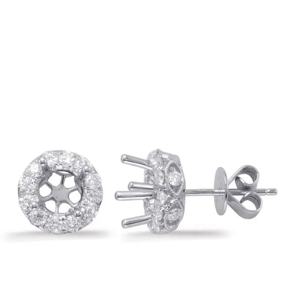 Halo Diamond Earring For 1cttw Round Tennies Jewelry Appleton, WI