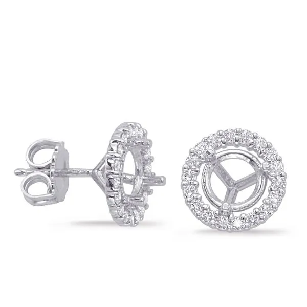 Three Prong Earring Setting 2ct Tennies Jewelry Appleton, WI