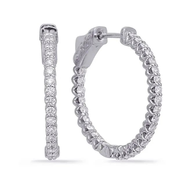 1 Inch Securehinge Hoop Earring Tennies Jewelry Appleton, WI