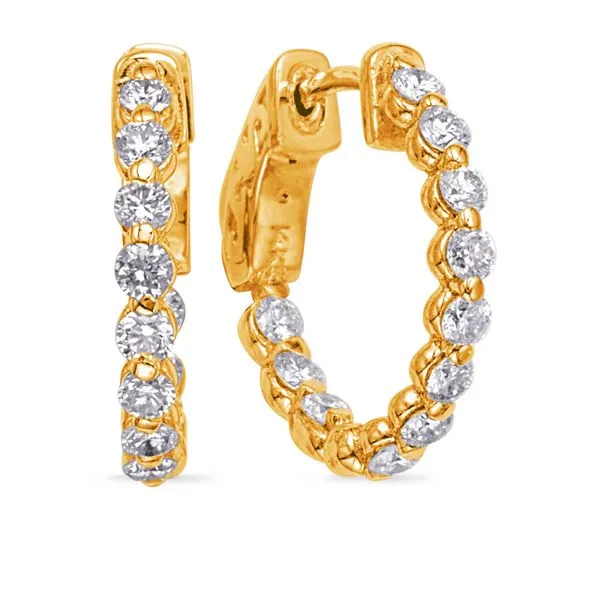 Securehinge Share Prong Earring .75 Inch Tennies Jewelry Appleton, WI