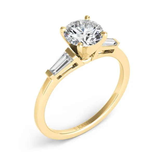 Yellow Gold Engagement Ring Tennies Jewelry Appleton, WI
