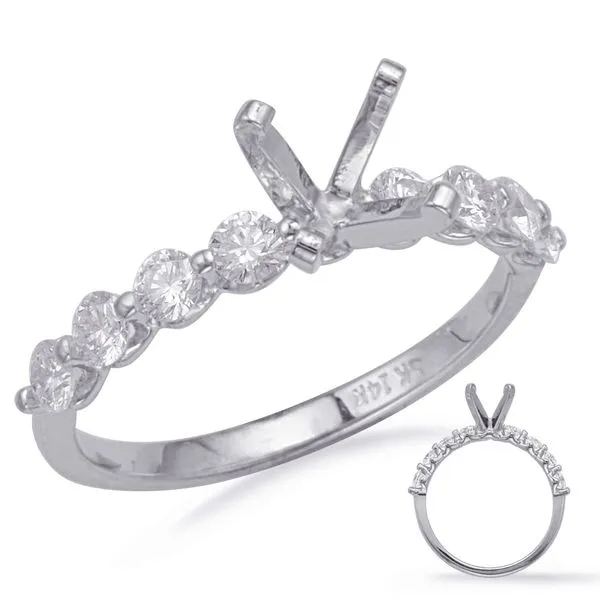 White Gold Engagement Ring Tennies Jewelry Appleton, WI