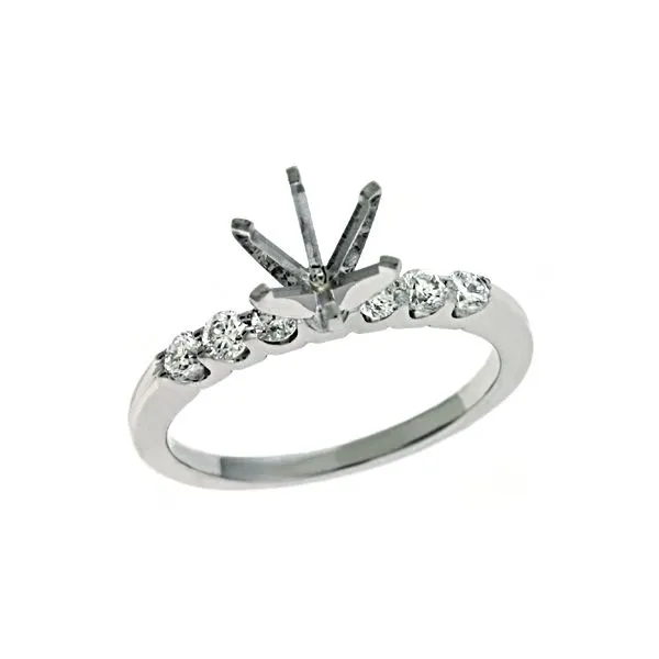 White Gold Engagement Ring Tennies Jewelry Appleton, WI