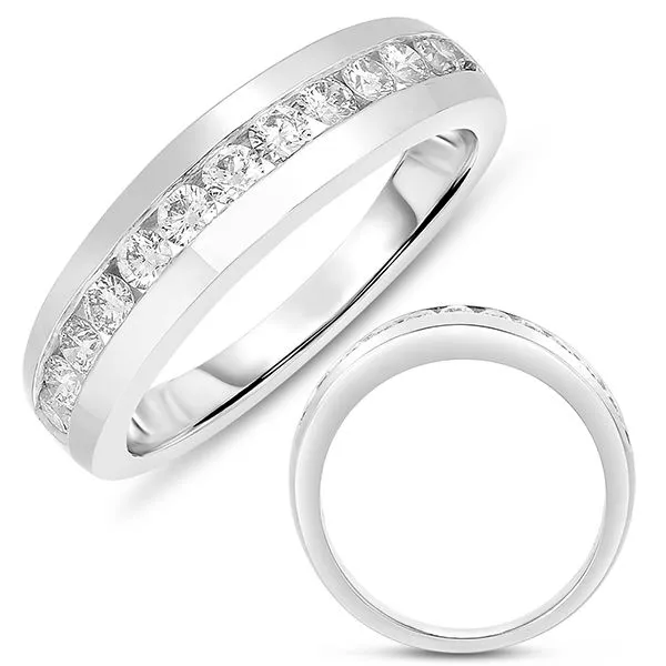 White Gold Wedding Band Tennies Jewelry Appleton, WI