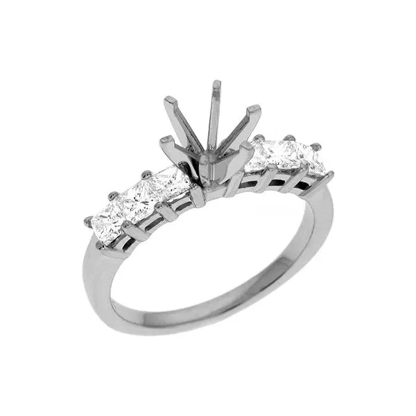 White Gold Engagement Ring Tennies Jewelry Appleton, WI