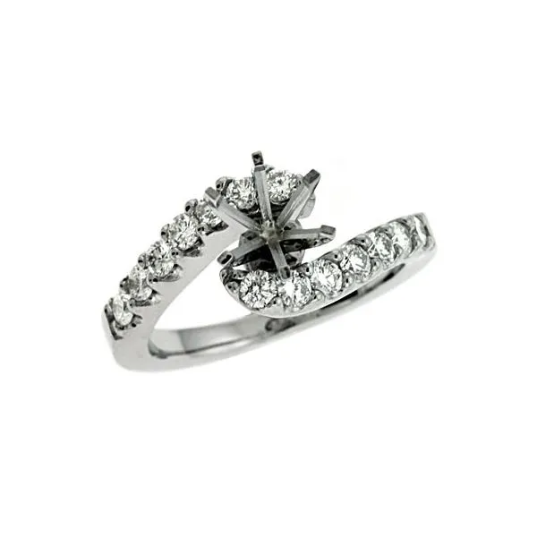 White Gold Engagement Ring Tennies Jewelry Appleton, WI