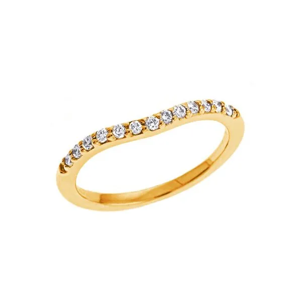 Yellow Gold Matching Band Tennies Jewelry Appleton, WI