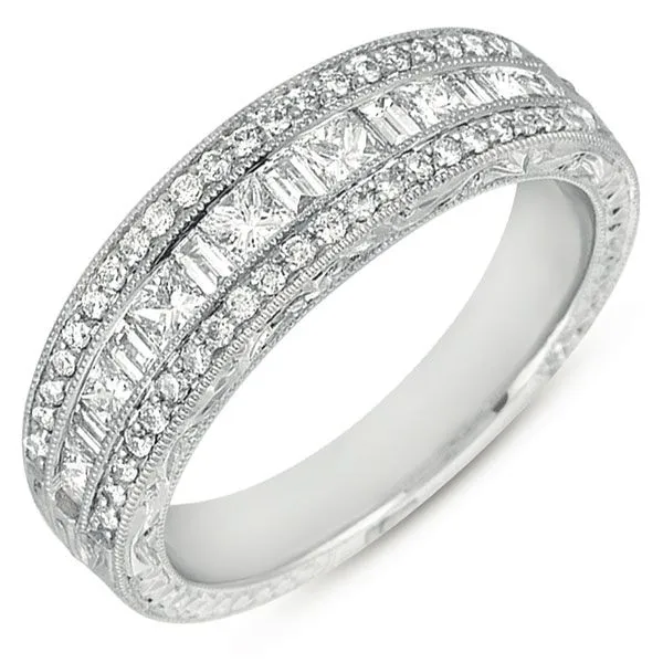 White Gold Matching Band Tennies Jewelry Appleton, WI