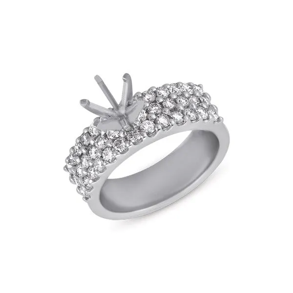 White Gold Engagement Ring Tennies Jewelry Appleton, WI