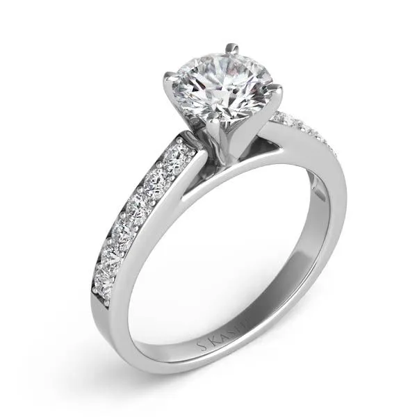 White Gold Engagement Ring Tennies Jewelry Appleton, WI