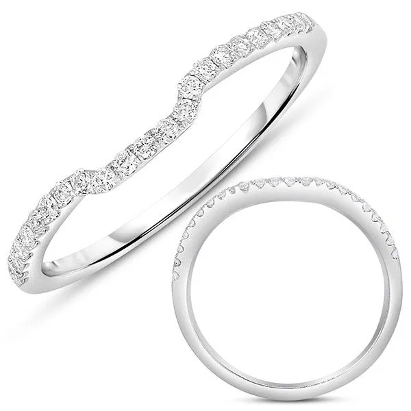 White Gold Wedding Band Tennies Jewelry Appleton, WI