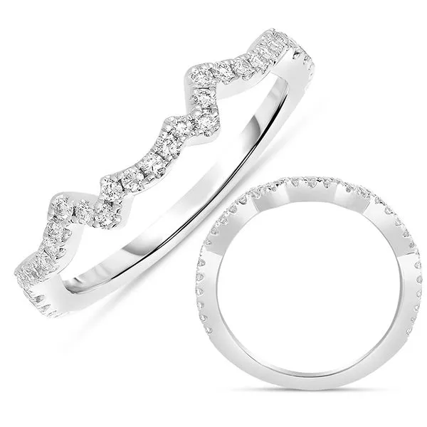 White Gold Wedding Band Tennies Jewelry Appleton, WI