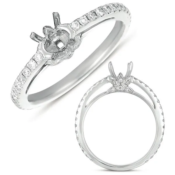 White Gold Engagement Ring Tennies Jewelry Appleton, WI