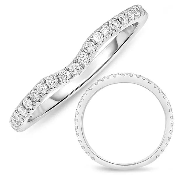 White Gold Wedding Band Tennies Jewelry Appleton, WI