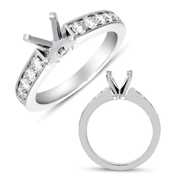White Gold Engagement Ring Tennies Jewelry Appleton, WI
