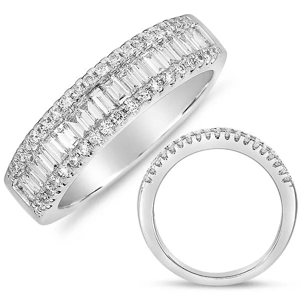 White Gold Wedding Band Tennies Jewelry Appleton, WI